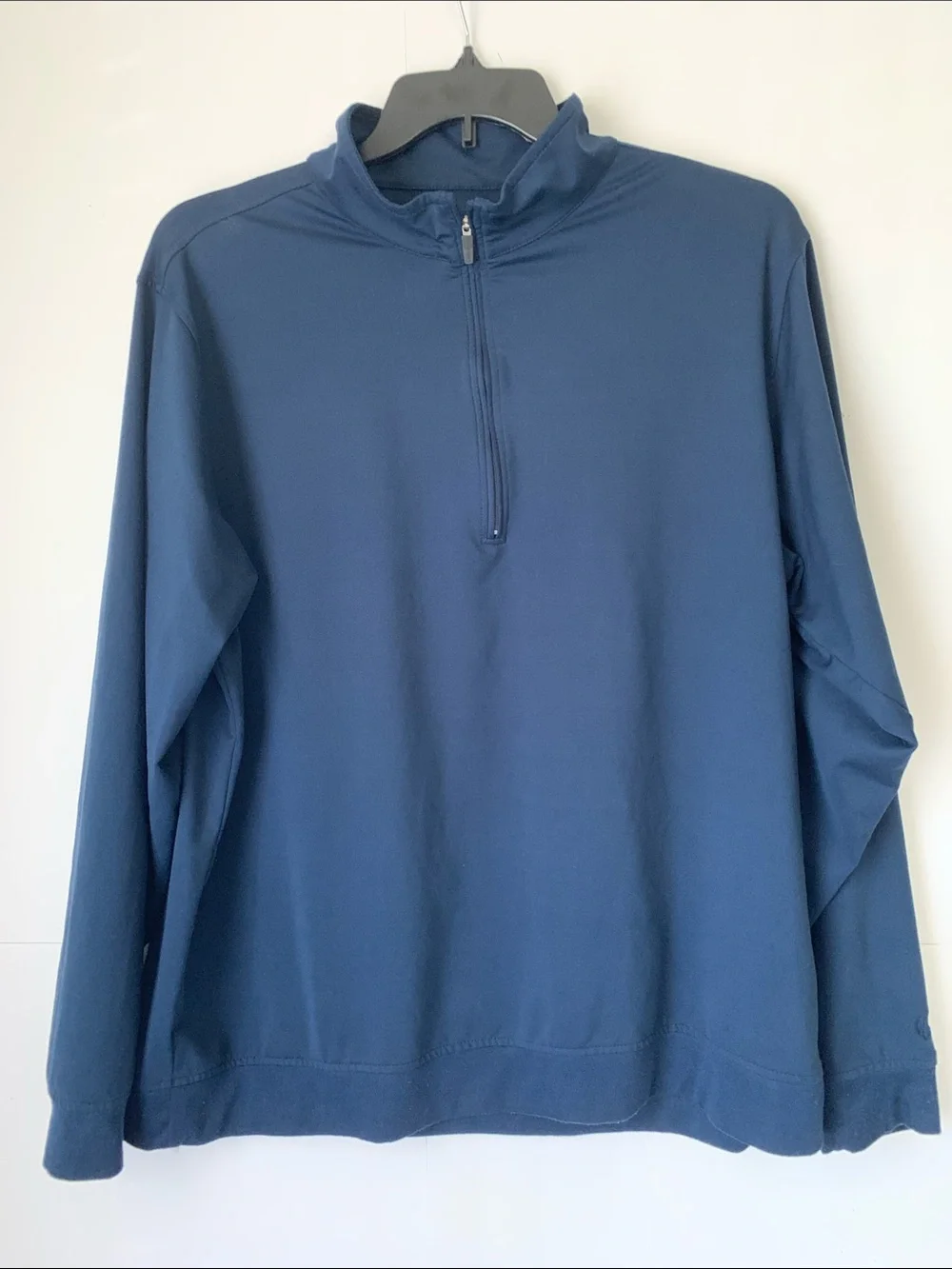 Walter Hagen Men's Navy Quarter-Zip Pullover Size XL
